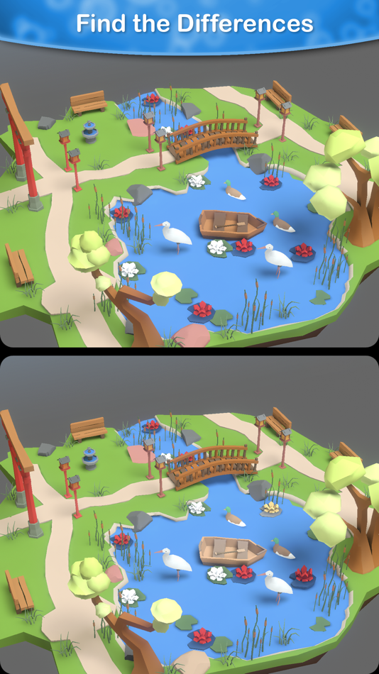 #1. Differences 3D (iOS) 由: ALIAKSEI MAS