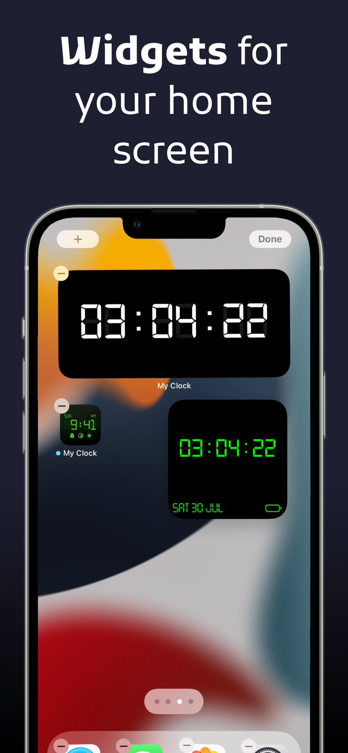 Digital Clock Nightstand Mode