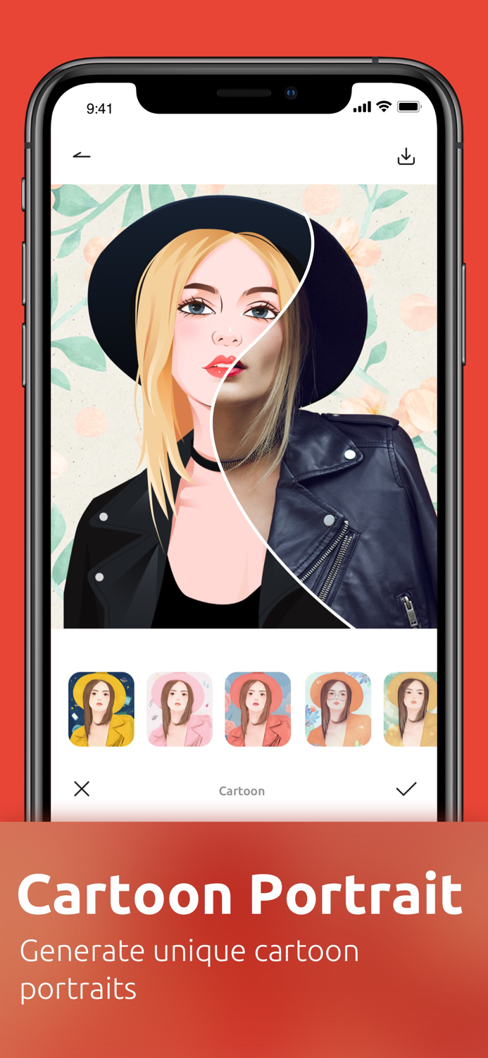 Hi Camera - Cartoon Filter