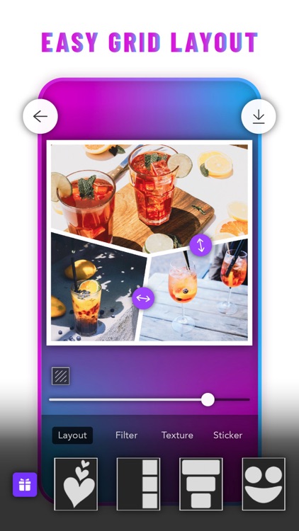 Mixoo:Pic Collage&Grid Maker screenshot-6