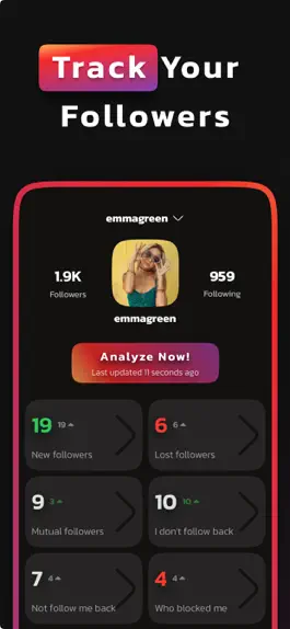 Game screenshot Reports Pro: Followers Tracker mod apk