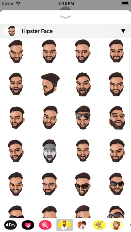 Hipster Sticker • screenshot-5