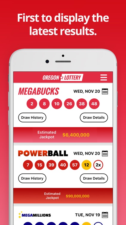 Oregon Lottery Numbers