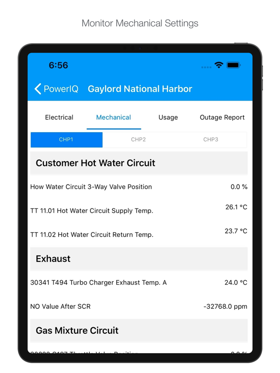 Power IQ Mobile iPad screenshot 9 - Business app