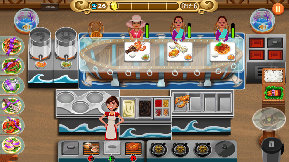 #4. Masala Express: Cooking Game (iOS) 由: CYMPL Studios Private Limited