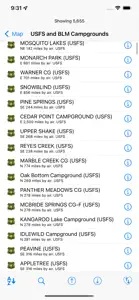 USFS & BLM Campgrounds screenshot #7 for iPhone