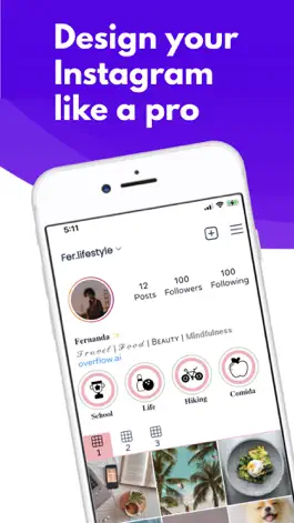 Game screenshot Planini: Design your Instagram mod apk