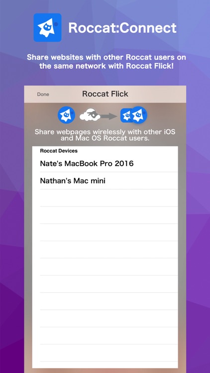 Roccat:Connect - Web Browser screenshot-3