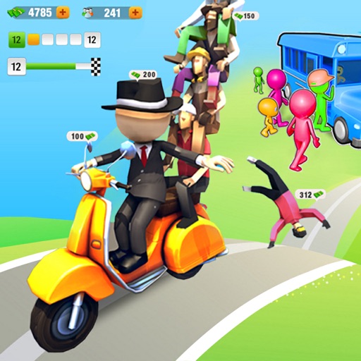 Bike Taxi - Theme Park Tycoon