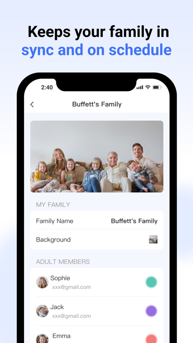 Family App : Family Organizer Screenshot