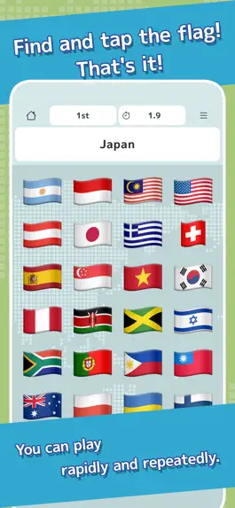 Game screenshot Flag Quiz Time Attack apk