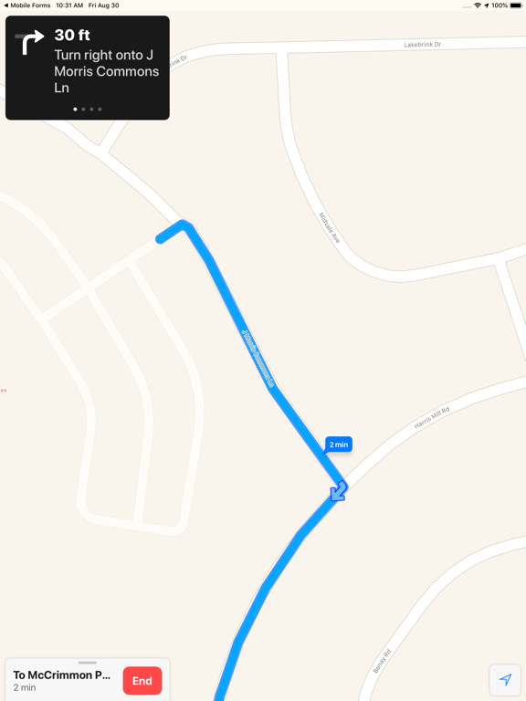 Mobile Forms iPad screenshot 1 - Business app