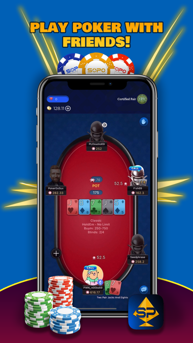 SoPo - Social Poker Screenshot
