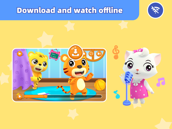 Kids Rhymes Videos-Baby TV iPad screenshot 4 - Education app
