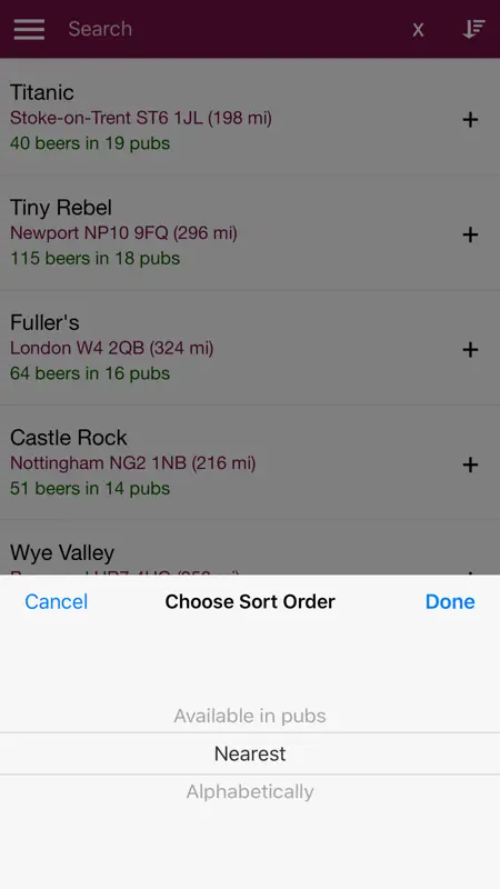Real Ale Finder screenshot 6 of 10