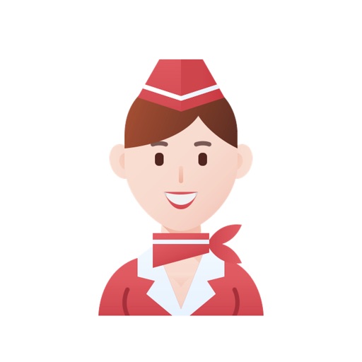 Flight Attendant Stickers icon