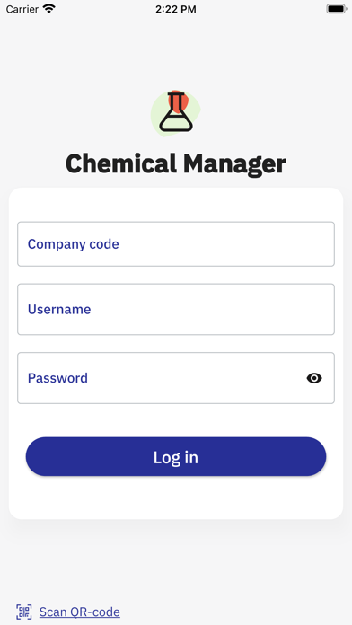 Chemical Manager Screenshot