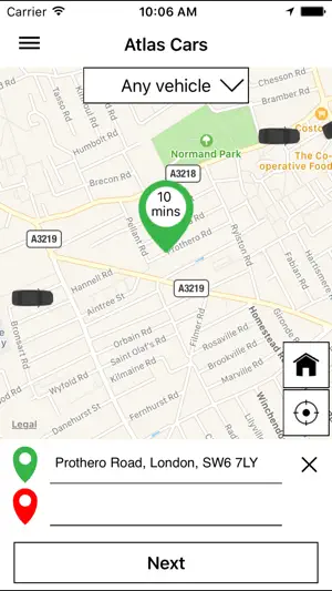 Atlas Cars of London screenshot 2