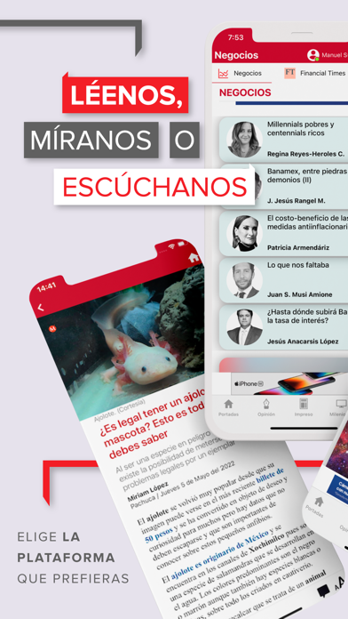 Milenio Diario Screenshot
