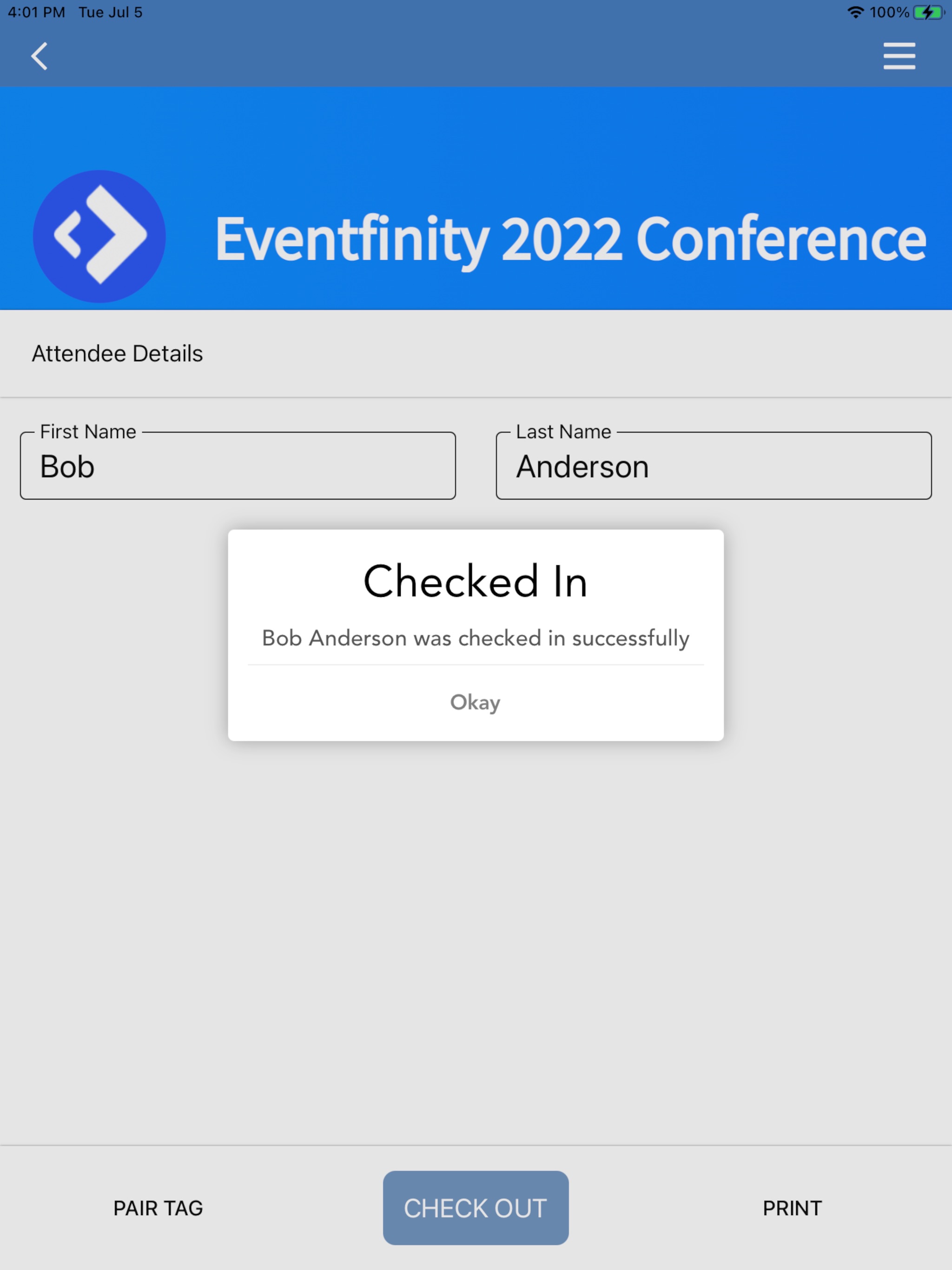 Eventfinity Check Inのおすすめ画像4