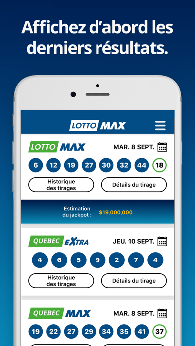 Screenshot #1 pour Lotto Max