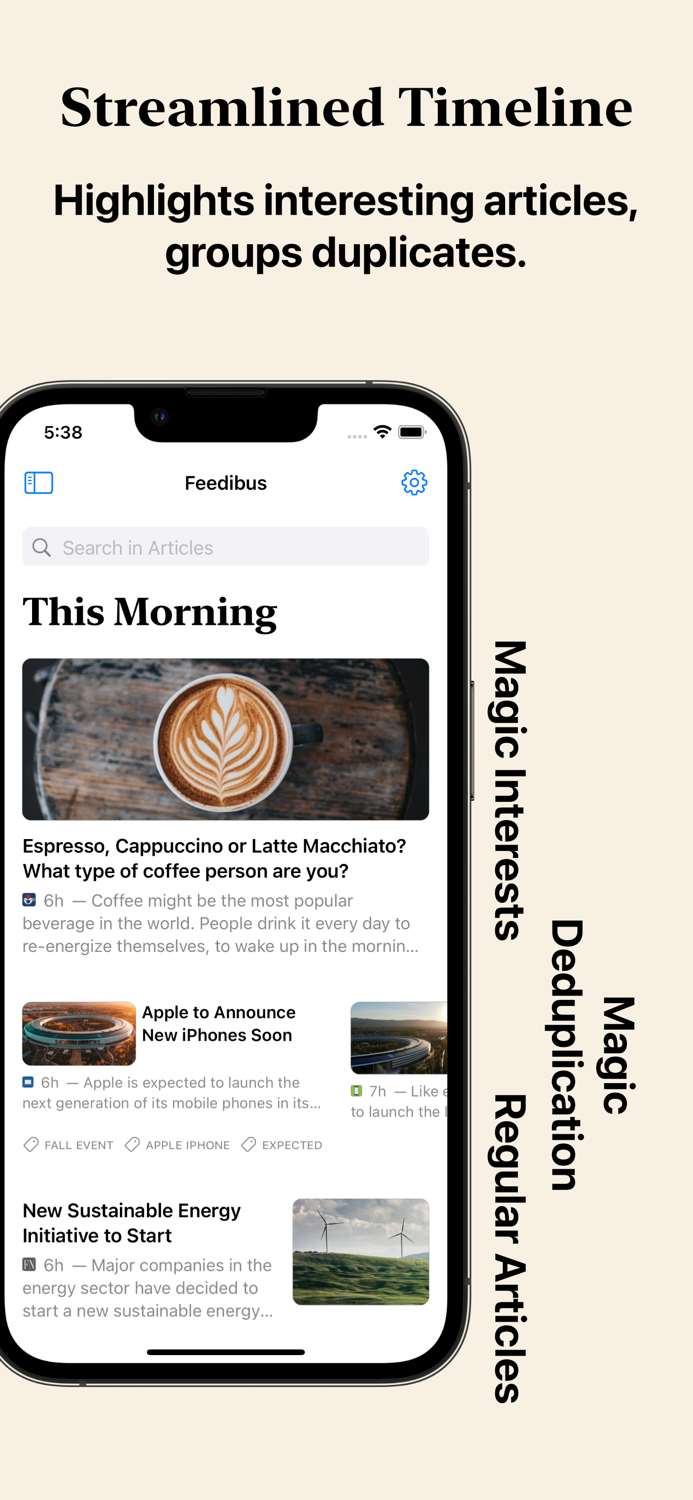 Feedibus — RSS Feed Reader