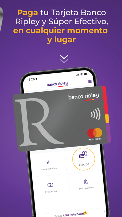 Banco Ripley Perú Screenshot