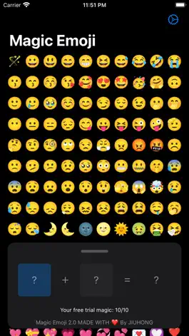 Game screenshot Magic Emoji: merge two emojis mod apk