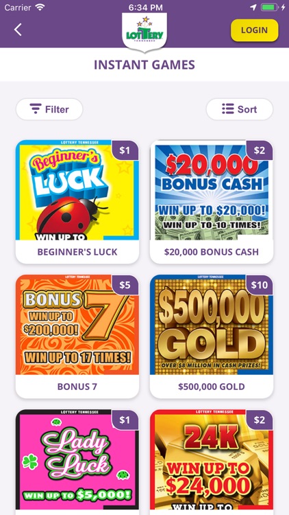 Tennessee Lottery Official App screenshot-4