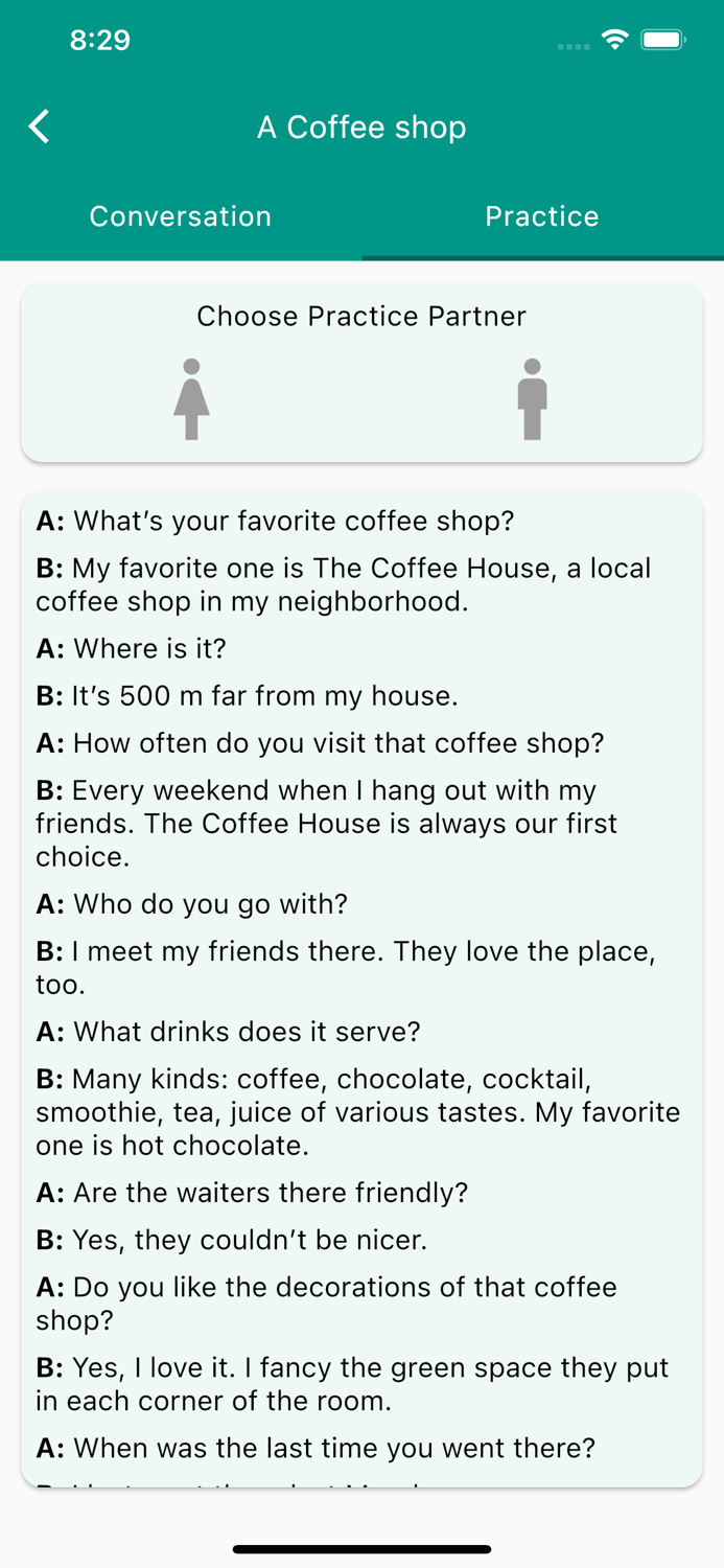 English Listening - Speaking