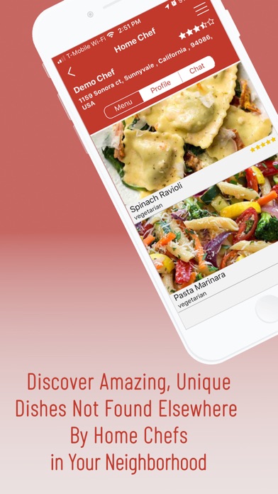 Local Chefs - Tasty Home Food Screenshot