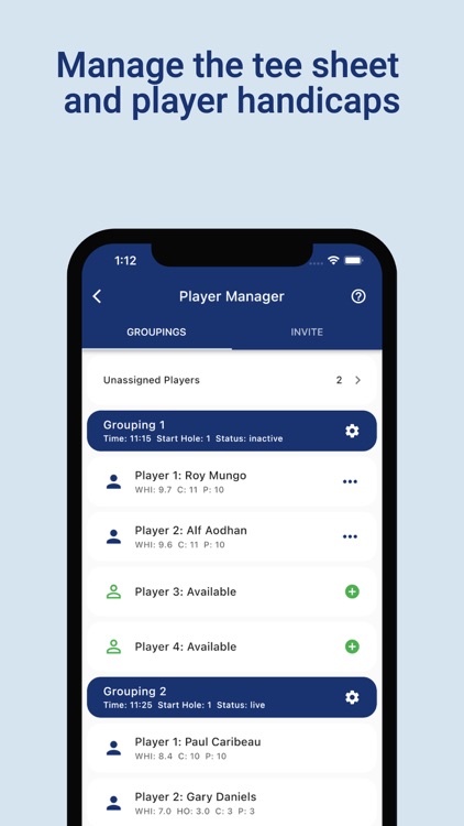 Golfify - Golf Tournament App screenshot-6