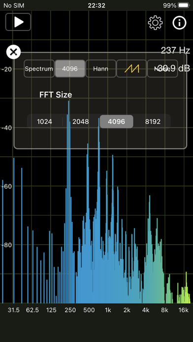 Audio / Spectrum Analyzer Screenshot