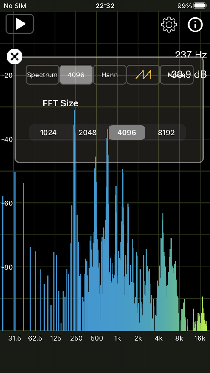 Audio - Spectrum Analyzer