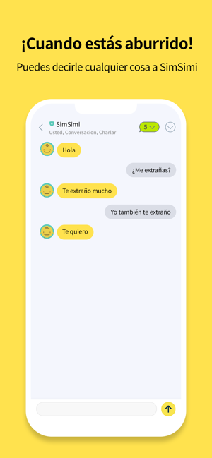 ‎SimSimi Screenshot