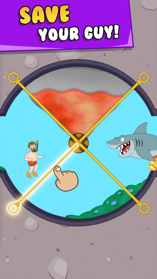 #2. Pull Him Out (iOS) 由: Lion Studios
