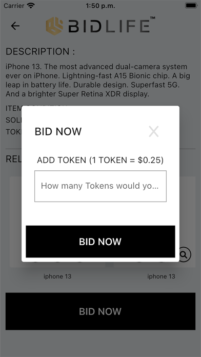 BidLife Your Online Auctions Screenshot