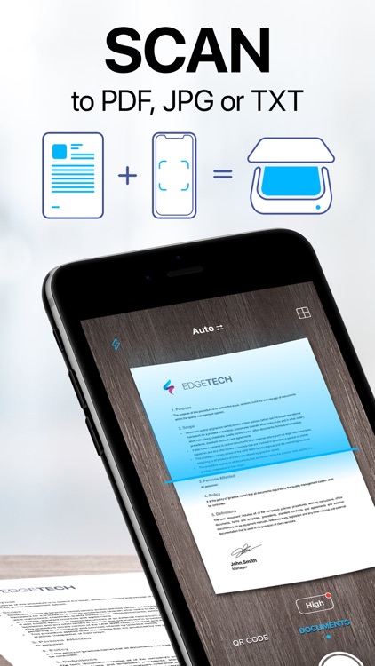 PDF Scanner App: iScanner screenshot-0