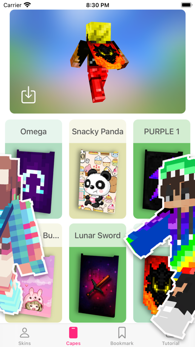 SKINS FOR MINECRAFT * SKINSEED Screenshot