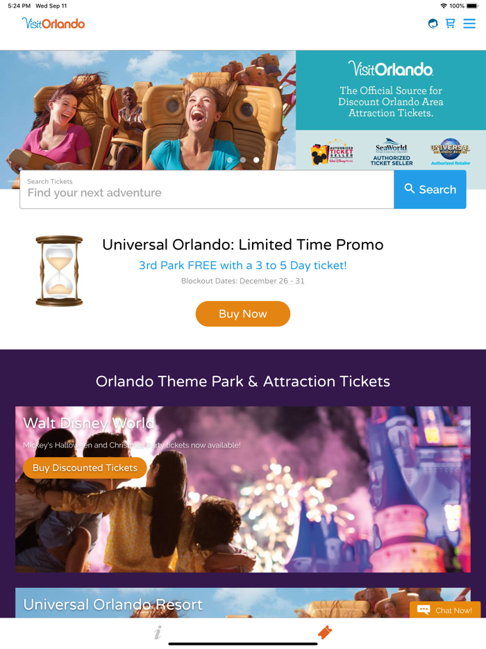 Visit Orlando App
