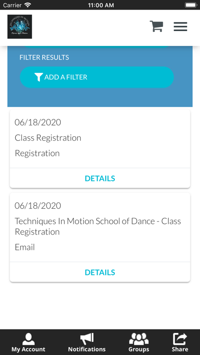 TIM School of Dance Screenshot