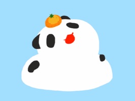 冬のもちぱんだ