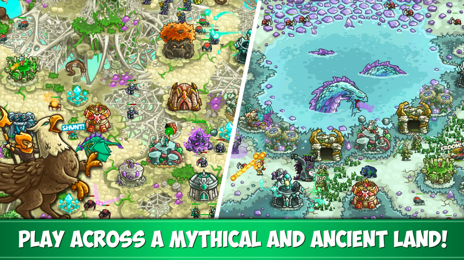 #3. Kingdom Rush Origins TD (iOS) Podle: Ironhide S.A.