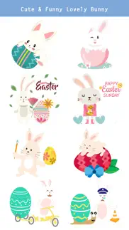 cute & funny happy easter day iphone screenshot 3