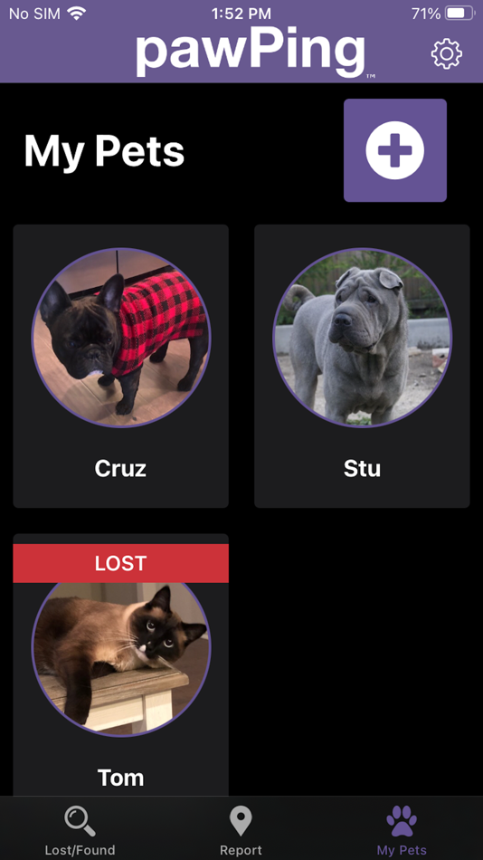 #5. pawPing - Pet Recovery Network (iOS) 由: Astute Logic Corporation