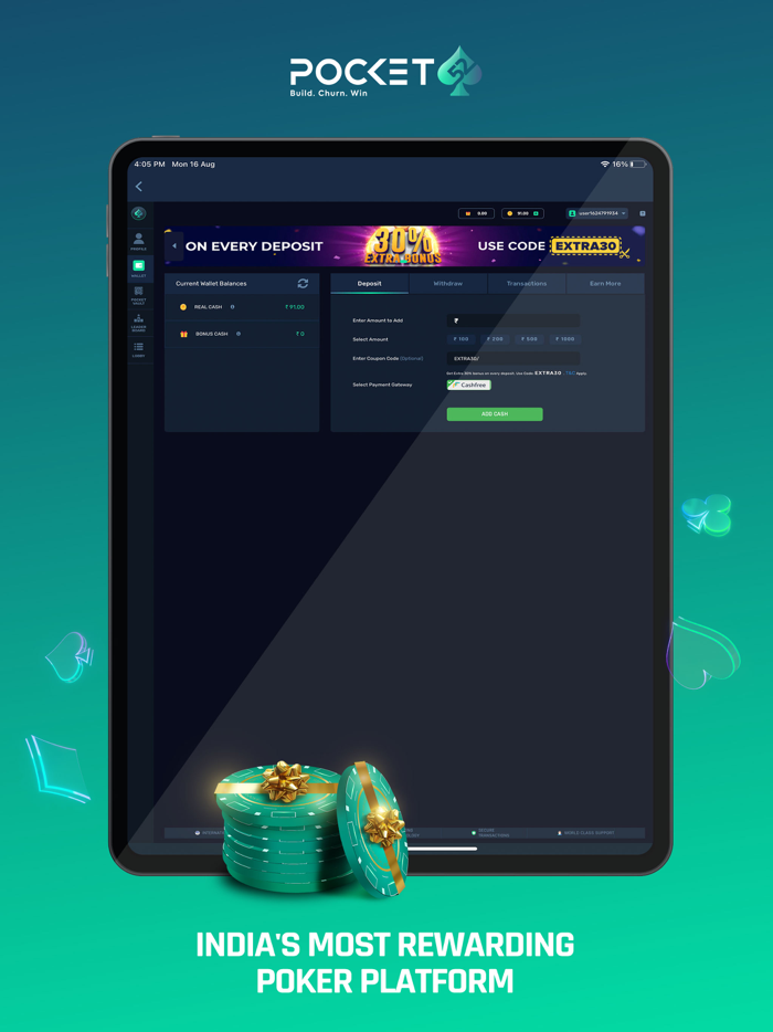 Pocket52 - Play Online Poker