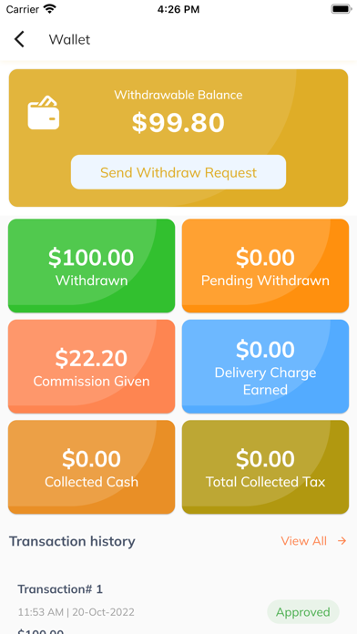 My Online Shopping Seller Screenshot