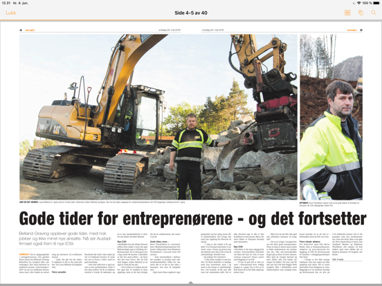 Screenshot #6 pour Lyngdals Avis eAvis