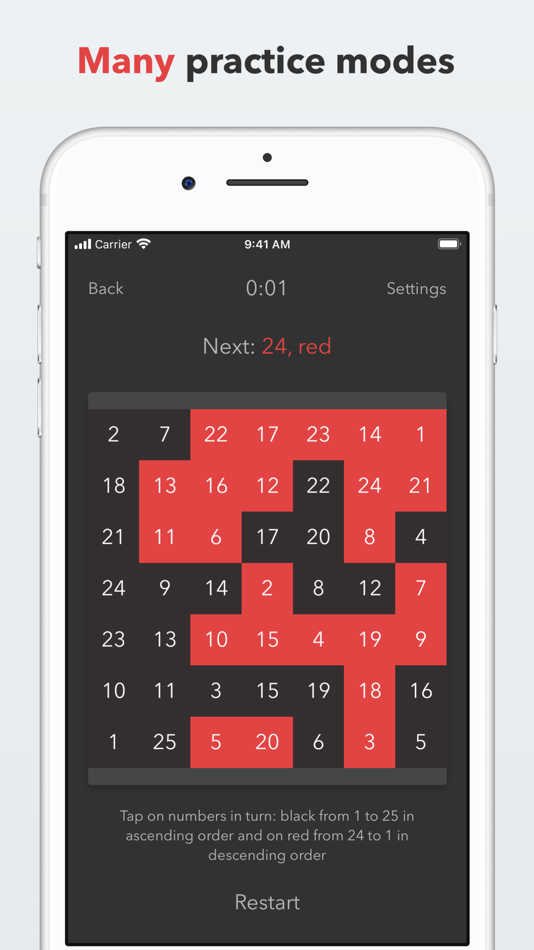 Schulte table! - 2.1.6 - (iOS)