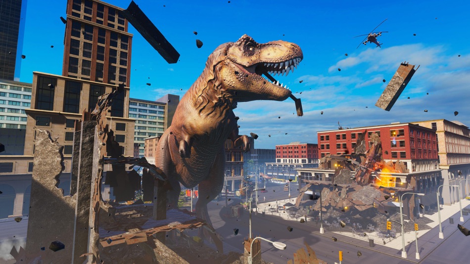 #1. T-rex Simulator City World (iOS) 由: Vipera Games sp. z o.o.